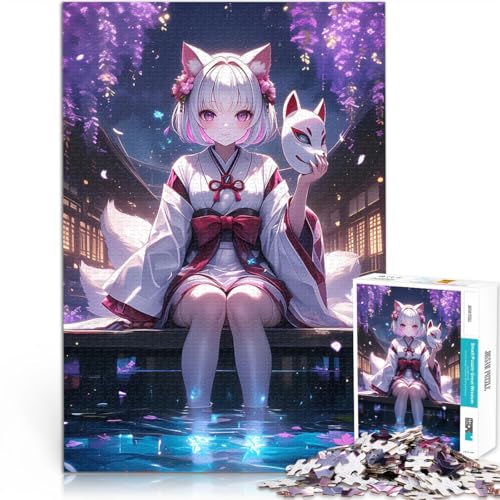 Teenager-Puzzles 1000 Teile Kitsune-Nachtfest Helfen Sie dem Gehirn, süchtig machende Spielzeuge zu trainieren, um Geduld zu entwickeln Heimdekoration Spielzeug 50x70cm Teenager-Puzzles 1000 Teile Kitsune-Nachtfest Helfen Sie dem Gehirn, süchtig machende Spielzeuge zu trainieren, um Geduld zu entwickeln Heimdekoration Spielzeug 50x70cm von BKDNNUJR