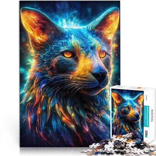 Teenager-Puzzles 1000 Teile Magischer Realismus Tier Trainieren Sie Ihr Gehirn und Ihre Hände Geburtstagsgeschenk, Geschenke, Wandkunst 50x70cm Teenager-Puzzles 1000 Teile Magischer Realismus Tier Trainieren Sie Ihr Gehirn und Ihre Hände Geburtstagsgeschenk, Geschenke, Wandkunst 50x70cm von BKDNNUJR