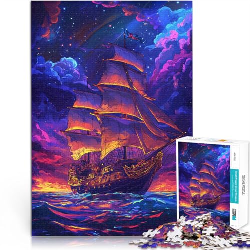 Teenager-Puzzles 1000 Teile Ozeanschiff Familienspiel zum Stressabbau, schwierige Herausforderung Heimdekoration 50x70cm Teenager-Puzzles 1000 Teile Ozeanschiff Familienspiel zum Stressabbau, schwierige Herausforderung Heimdekoration 50x70cm von BKDNNUJR