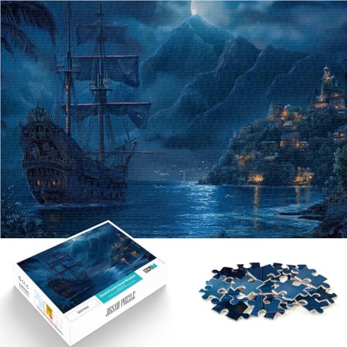 Teenager-Puzzles 1000 Teile Piratenschiff in der Karibik Spielzeug-Intellektuelles Spiel Wunschliste mit dem Weihnachtsmann 26x38cm Teenager-Puzzles 1000 Teile Piratenschiff in der Karibik Spielzeug-Intellektuelles Spiel Wunschliste mit dem Weihnachtsmann 26x38cm von BKDNNUJR