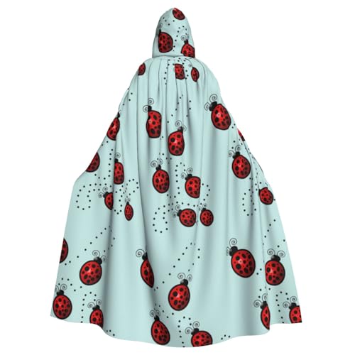 BKDODKS Vielseitiger Kapuzenumhang mit Marienkäfer-Motiv, Halloween-Umhang, Cosplay, Partys, Festivals, Kapuzenumhang BKDODKS Vielseitiger Kapuzenumhang mit Marienkäfer-Motiv, Halloween-Umhang, Cosplay, Partys, Festivals, Kapuzenumhang von BKDODKS