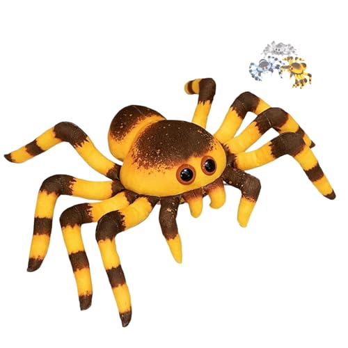 BKGBQAOW PlüSchtier Spinne, Kreatives SpinnenplußSpielzeug, Realistisches PlußSpielzeug, Interaktives Unterhaltungsspielzeug, Spinnendekoration, Gute Geschenkauswahl BKGBQAOW PlüSchtier Spinne, Kreatives SpinnenplußSpielzeug, Realistisches PlußSpielzeug, Interaktives Unterhaltungsspielzeug, Spinnendekoration, Gute Geschenkauswahl von BKGBQAOW