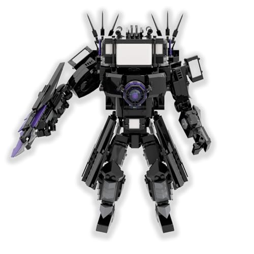 BKGBQAOW Sinister Titan Clockman, Titan Watchman Spiele Modell Stein Spielzeug, Geringe Montage Schwierigkeit, Langlebig, Kann als Desktop Auflage, Kindersteinspielzeug BKGBQAOW Sinister Titan Clockman, Titan Watchman Spiele Modell Stein Spielzeug, Geringe Montage Schwierigkeit, Langlebig, Kann als Desktop Auflage, Kindersteinspielzeug von BKGBQAOW