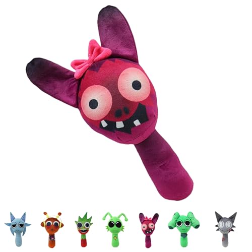 BKGBQAOW Sprunki PlüSchtiere, SüßE Weich GefüLlte Sprunki Charakterpuppe, Geeignet für Heimdekoration, Feiertagsgeschenke, Kinderspielzeug, Weich Nicht Leicht Verformbar von BKGBQAOW