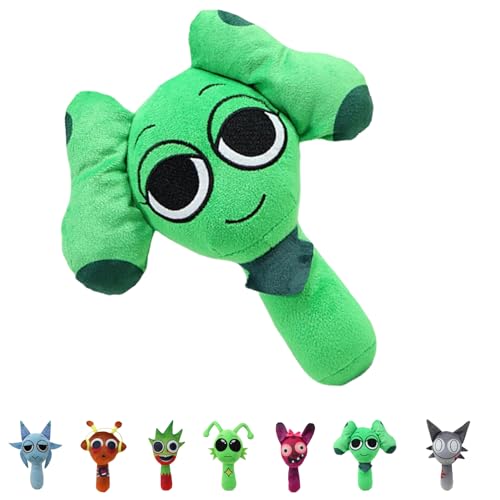 BKGBQAOW Sprunki PlüSchtiere, SüßE Weich GefüLlte Sprunki Charakterpuppe, Geeignet für Heimdekoration, Feiertagsgeschenke, Kinderspielzeug, Weich Nicht Leicht Verformbar von BKGBQAOW