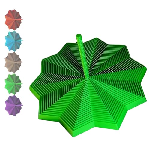 Fidget Toys Erwachsene, Erweiterbares Fraktales Sechseck Mit Griff, Sensorische Stimulation und Stressspielzeug, Tragbares Leichtgewicht für StäRkere Aufmerksamkeit Fidget Toys Erwachsene, Erweiterbares Fraktales Sechseck Mit Griff, Sensorische Stimulation und Stressspielzeug, Tragbares Leichtgewicht für StäRkere Aufmerksamkeit von BKGBQAOW