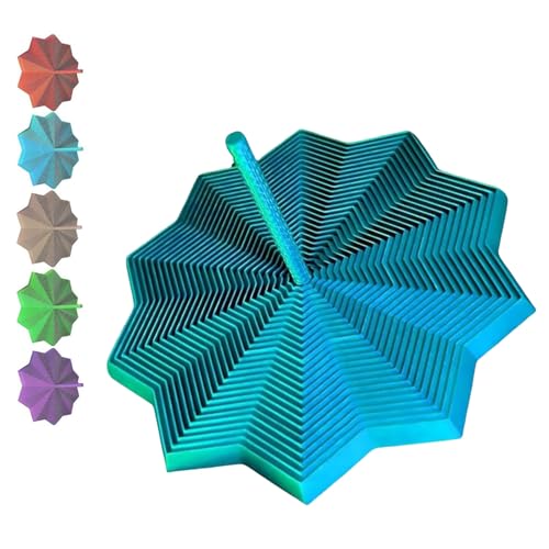 Fidget Toys Erwachsene, Erweiterbares Fraktales Sechseck Mit Griff, Sensorische Stimulation und Stressspielzeug, Tragbares Leichtgewicht für StäRkere Aufmerksamkeit Fidget Toys Erwachsene, Erweiterbares Fraktales Sechseck Mit Griff, Sensorische Stimulation und Stressspielzeug, Tragbares Leichtgewicht für StäRkere Aufmerksamkeit von BKGBQAOW