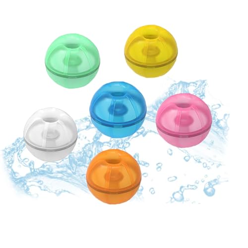Große Wasserballons, Wiederverwendbare Wasserbomben, Selbstdichtend, Schnell Füllende Magnetische Wasserbälle, Schwimmbadspielzeug Große Wasserballons, Wiederverwendbare Wasserbomben, Selbstdichtend, Schnell Füllende Magnetische Wasserbälle, Schwimmbadspielzeug von BKGBQAOW