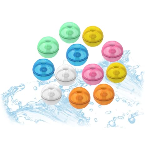 Große Wasserballons, Wiederverwendbare Wasserbomben, Selbstdichtend, Schnell Füllende Magnetische Wasserbälle, Schwimmbadspielzeug Große Wasserballons, Wiederverwendbare Wasserbomben, Selbstdichtend, Schnell Füllende Magnetische Wasserbälle, Schwimmbadspielzeug von BKGBQAOW