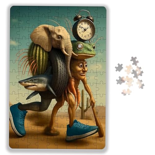 Italien Brainrot Spiel, Papier Puzzle Spielzeug, Tung Tung Tung Tung Sahur, Kinderspielzeug, Abstrakte Einzigartige Dekoration, Geschenke Italien Brainrot Spiel, Papier Puzzle Spielzeug, Tung Tung Tung Tung Sahur, Kinderspielzeug, Abstrakte Einzigartige Dekoration, Geschenke von BKGBQAOW