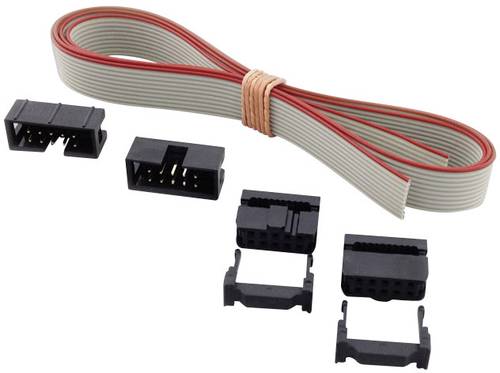 BKL Electronic 10122101Pfosten-Steckerverbinder-Set mit Zugentlastung Rastermaß: 2.54mm Polzahl Ges von BKL Electronic