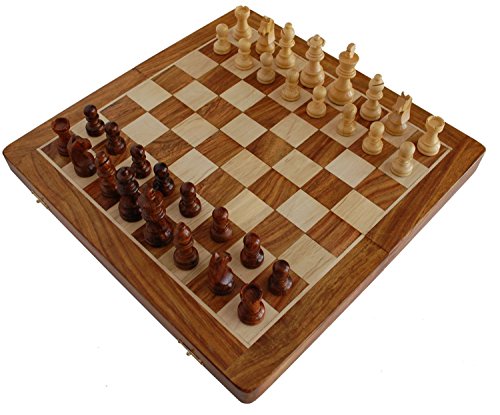 Beste Schachset Verkauf - BKRAFT4U 30 cm x 30 cm Handarbeit Schachset - hölzern magnetisch Faltung Schachset mit Lagerung slot. Schach Spiel Tafel gemacht von Prämie Qualität Rosenholz. Beste Schachset Verkauf - BKRAFT4U 30 cm x 30 cm Handarbeit Schachset - hölzern magnetisch Faltung Schachset mit Lagerung slot. Schach Spiel Tafel gemacht von Prämie Qualität Rosenholz. von BKRAFT4U
