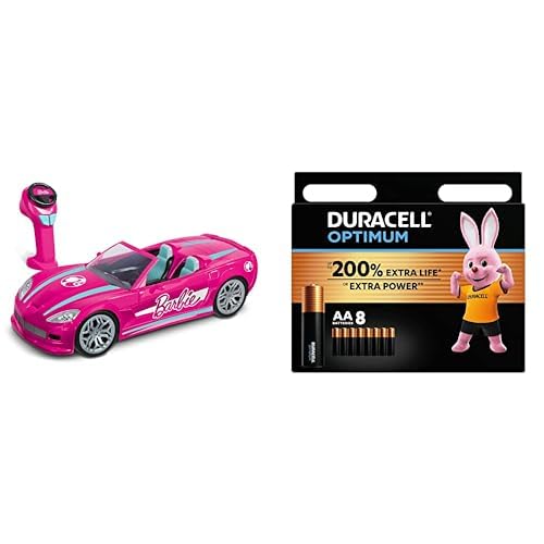 BLADEZ Toyz Barbie-Traumauto, ferngesteuertes Auto, rosa Auto für Kinder, voll funktionsfähig, RC, 2,4 GHz mit Lichtern, passend für Zwei Barbie-Puppen, Lizenziertes Spielzeug + Duracell Optimum Batte BLADEZ Toyz Barbie-Traumauto, ferngesteuertes Auto, rosa Auto für Kinder, voll funktionsfähig, RC, 2,4 GHz mit Lichtern, passend für Zwei Barbie-Puppen, Lizenziertes Spielzeug + Duracell Optimum Batte von BLADEZ