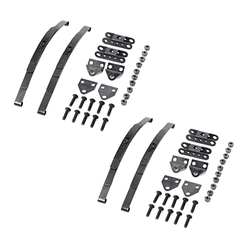 BLASHRD 2X 1/10 Rock Crawler Hart Blatt Aufhängung Edelstahl Stange für D90 Axial Truck von BLASHRD