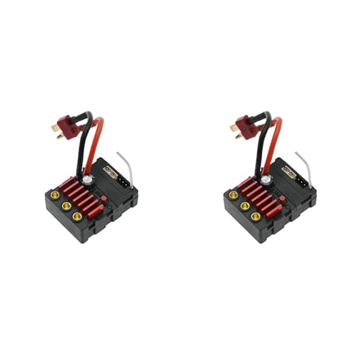 BLASHRD 2X Brushless ESC Speed Controller für SCY 16101 16102 16103 16201 Pro 1/16 Brushless RC Car Upgrades Teile Zubehör von BLASHRD