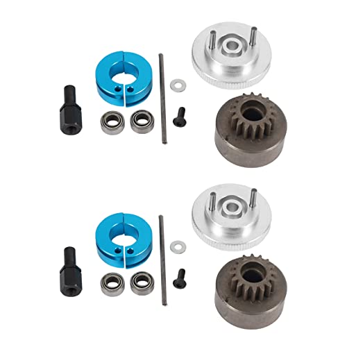 BLASHRD 2X RC 14T Kupplung Glocke + Schuhe mit + Schwungrad Satz für Redcat Volcano S30-18 VX-18 von BLASHRD