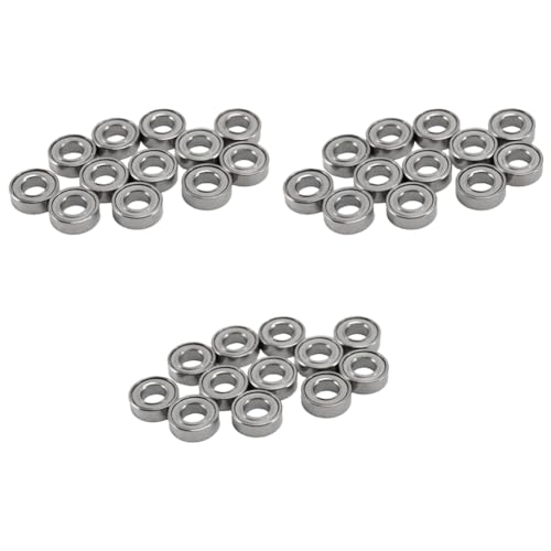 BLASHRD 36 Stück Stahl Lagerung 3X6X2mm für C14 C24 C34 C44 MN D90 MN-90 MN99S RC Auto Teile Upgrade Zubehör von BLASHRD