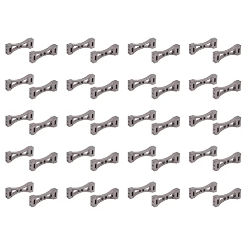 BLASHRD 40 Stück Metall Halterung für B1 B14 B16 B24 C14 C24 B36 MN D90 D91 RC Auto Upgrade Metall DIY Teile Kit von BLASHRD