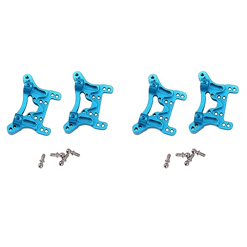 BLASHRD 4X für Upgrade Metall Stoß Dämpfer Platte A959-B A949 A959 A969 A979 K929 RC Auto Teile, Blau von BLASHRD