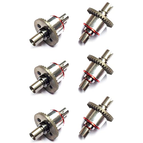 BLASHRD 6 Teilige Voll Metall Metall Differential Getriebe Upgrade Teile für 144001 124019 124018 von BLASHRD