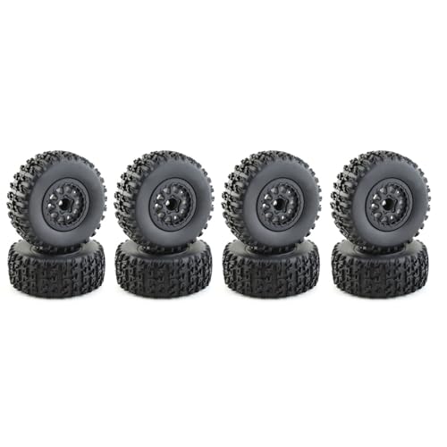 BLASHRD 8 Stück 112 mm 1/10 Short Course Truck Reifen Rad mit 12 mm Sechskant für Slash Arrma SENTON VKAR 10SC RC Car von BLASHRD