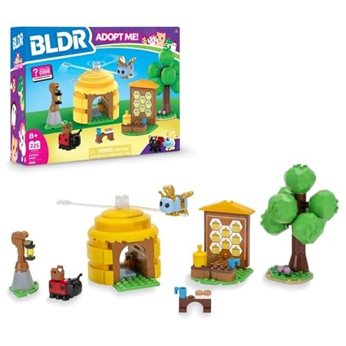 BLDR Adopt Me! Coffee Shop Innenraum-Bauset – 225 Teile inkl. exklusivem virtuellem Code für das Spiel BLDR Adopt Me! Coffee Shop Innenraum-Bauset – 225 Teile inkl. exklusivem virtuellem Code für das Spiel von BLDR