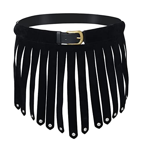 BLESSUME Römischer Gladiator-Kilt-Gürtel, Schürze, mittelalterlich, LARP, PU-Leder, Gürtel, Rüstung, Kostüm, Schwarz 4, Einheitsgr��e BLESSUME Römischer Gladiator-Kilt-Gürtel, Schürze, mittelalterlich, LARP, PU-Leder, Gürtel, Rüstung, Kostüm, Schwarz 4, Einheitsgr��e von BLESSUME