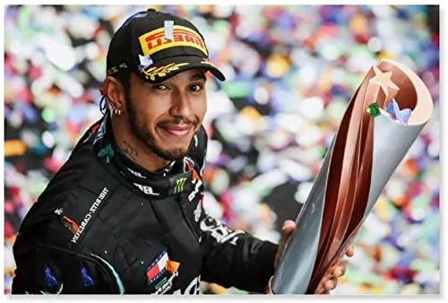 500 Teile Puzzle Lewis Hamilton Holz Puzzle Erwachsene Stress Freisetzung Spiel 500 Piece 20.4x15inch(52x38cm) Kein Rahmen von BLIJR