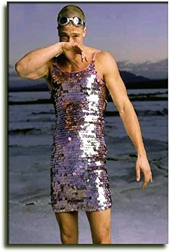 Puzzle 1000 Teile Erwachsene und Kinder Brad Pitt in einem Kleid-Plakat-Malerei Holz Puzzles Stress Freisetzung Spiel 1000 Piece 29.5x19.6inch(75x50cm) Kein Rahmen von BLIJR