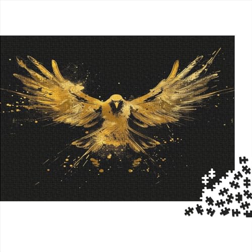Golden Adler 300 TeileHolz Puzzle, Puzzles Für Erwachsene,300 Teile Rätsel Für Jugendliche & Erwachsene 300pcs (40x28cm) von BLISSCOZY