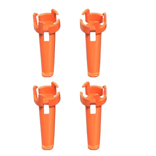 4PCS Stativ für DJI NEO Handdrohne, mit Höhenerhöhung, verlängertem Stativ und festem Halterungszubehör (orange) von BLLRC