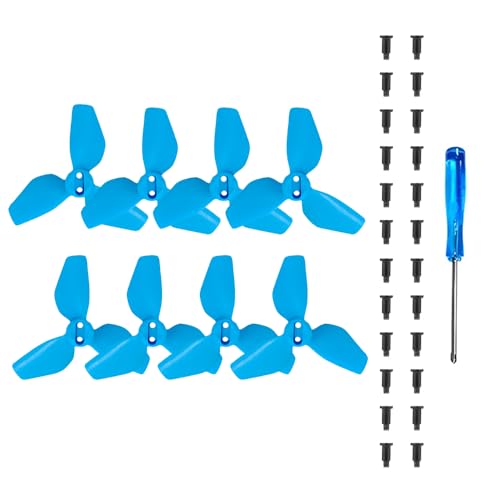 8PCS Propeller für DJI NEO Drohnenzubehör, Handquadcopter Drohne 2016S Blatt (blau) von BLLRC