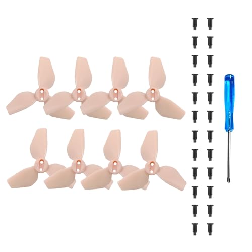 8PCS Propeller für DJI NEO Drohnenzubehör, Handquadcopter Drohne 2016S Blatt (pink) von BLLRC