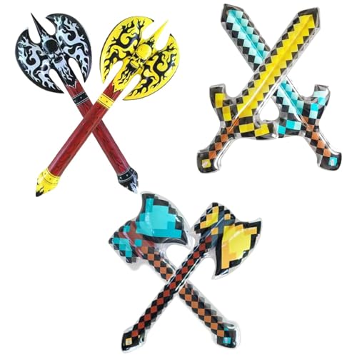 Aufblasbare Pixelschwerter von BLMHTWO