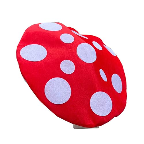 BLNGET Kreativer übergroßer Pilzhut für Damen und Herren, Unisex, Rollenspiel, Kopfbedeckung, Kappen für Halloween, Party, Kostümzubehör BLNGET Kreativer übergroßer Pilzhut für Damen und Herren, Unisex, Rollenspiel, Kopfbedeckung, Kappen für Halloween, Party, Kostümzubehör von BLNGET