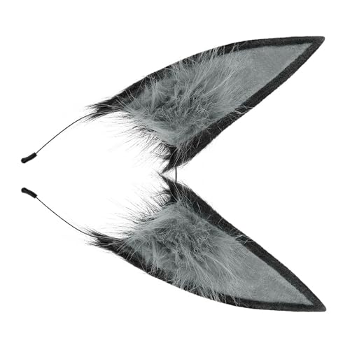 BLNGET Realistisches Haarband mit pelzigen Hasenohren, verstellbares Haar-Accessoire, modisches Haarband für Halloween, Ostern, Kostümpartys BLNGET Realistisches Haarband mit pelzigen Hasenohren, verstellbares Haar-Accessoire, modisches Haarband für Halloween, Ostern, Kostümpartys von BLNGET