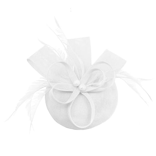 Fascinator und Kopf-Haarnadel-Set für Damen, Perlendekoration, Hut, elegantes Haar-Accessoire für Hochzeiten und Themenpartys Fascinator und Kopf-Haarnadel-Set für Damen, Perlendekoration, Hut, elegantes Haar-Accessoire für Hochzeiten und Themenpartys von BLNGET