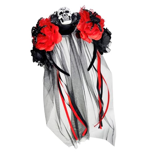 Halloween-Kopfbedeckung, Arachnidenblume, Kopfschmuck für Damen, Mädchen, Kinder, Cosplay, Bekleidungszubehör von BLNGET