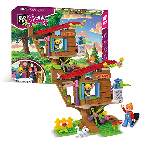 BLOCKI Icom Polen blockiert MyGirls Tree House | 140 Artikel | Spielzeugblöcke | Alter +6 entwickeln Kreativität | Sie unterstützen die geistige, motorische und künstlerische Entwicklung BLOCKI Icom Polen blockiert MyGirls Tree House | 140 Artikel | Spielzeugblöcke | Alter +6 entwickeln Kreativität | Sie unterstützen die geistige, motorische und künstlerische Entwicklung von BLOCKI