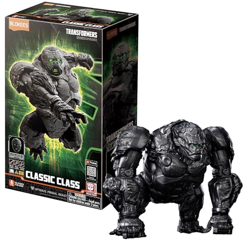 BLOKEES Transformers Figures - Classic Class Optimus Primal Beast Actionfigur - Transformers Toys, Superheldenspielzeug, Baumodellbausatz für Kinder und Erwachsene BLOKEES Transformers Figures - Classic Class Optimus Primal Beast Actionfigur - Transformers Toys, Superheldenspielzeug, Baumodellbausatz für Kinder und Erwachsene von BLOKEES