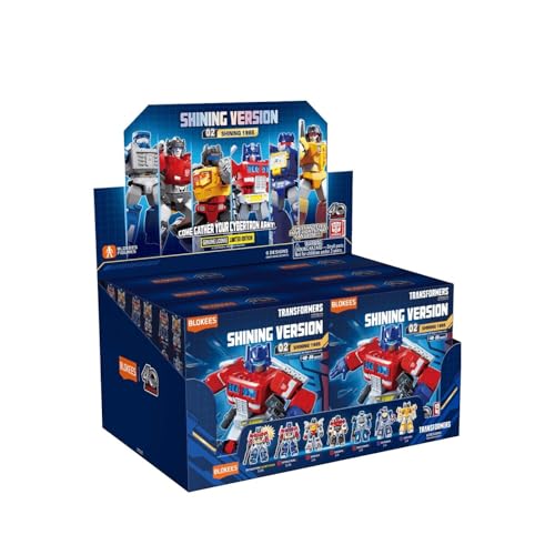 Blokees Transformers Shiny Version (Welle 2) 6-teiliges PDQ von BLOKEES