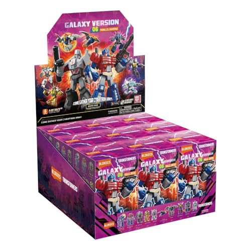 Transformers Galaxy Version Wave 6 | Paralleluniversum | Modellbausätze für Kinder ab 10 Jahren | Sammelfiguren-Baukasten | Spielzeuggeschenk für Kinder und Erwachsene Transformers Galaxy Version Wave 6 | Paralleluniversum | Modellbausätze für Kinder ab 10 Jahren | Sammelfiguren-Baukasten | Spielzeuggeschenk für Kinder und Erwachsene von BLOKEES
