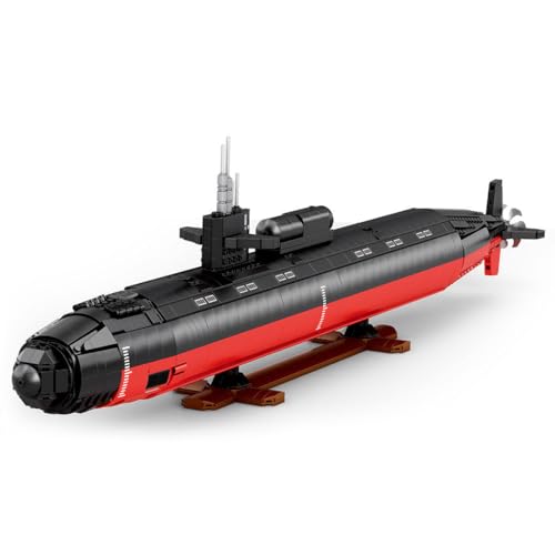 BLOKZ Mocsage 1/125 UCC Los Angeles-Class Military Nuclear Submarine Model Building Blocks Set (2988PCS BLOKZ Mocsage 1/125 UCC Los Angeles-Class Military Nuclear Submarine Model Building Blocks Set (2988PCS von BLOKZ