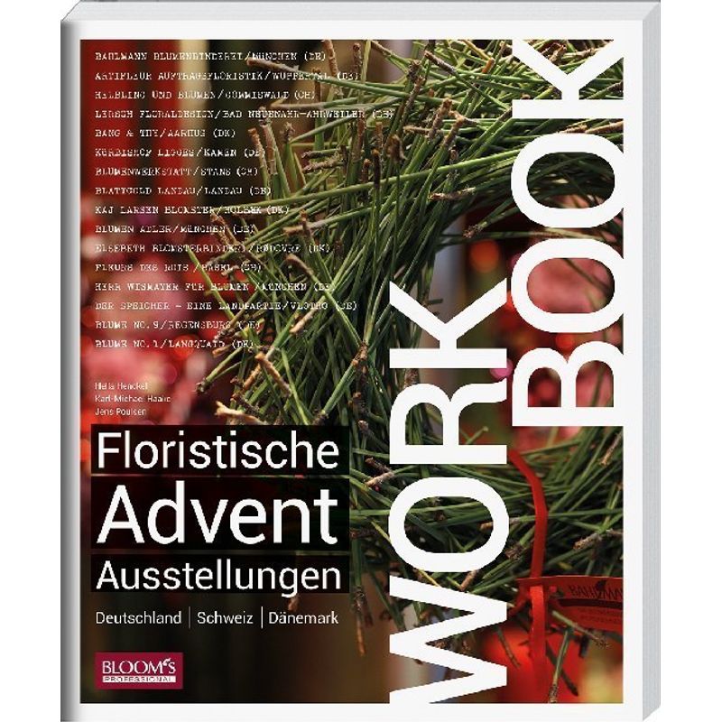 Workbook - Floristische Advents-Ausstellungen von BLOOM's