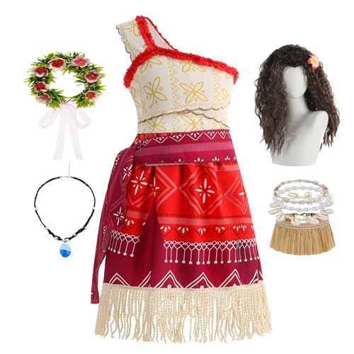 BLOOMIRO Prinzessinnen-Kostüm für Mädchen, Halloween, Cosplay-Outfit (Weiß, 150) von BLOOMIRO