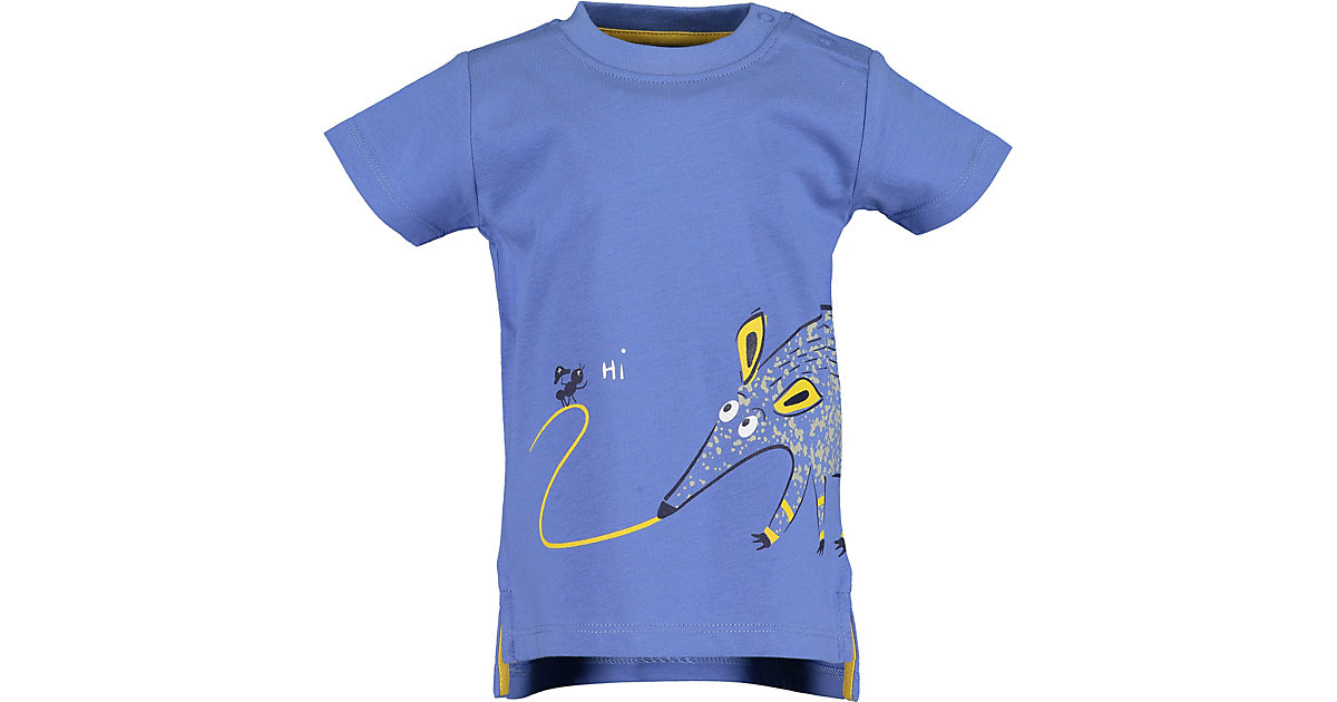 Baby T-Shirt  blau Gr. 68 Jungen Baby von BLUE SEVEN