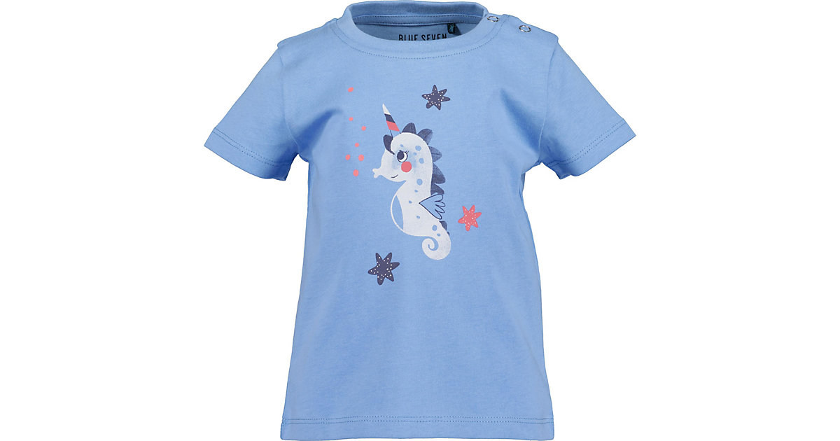 Baby T-Shirt  hellblau Gr. 74 Mädchen Kinder von BLUE SEVEN