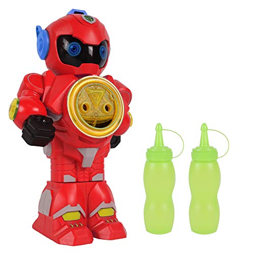 BLUESKY - Roboter-Seifenblasen - Musikalisch und Leuchtend - Rot - 049029-21,5 ml - Outdoor-Spiel - Ab 3 Jahren BLUESKY - Roboter-Seifenblasen - Musikalisch und Leuchtend - Rot - 049029-21,5 ml - Outdoor-Spiel - Ab 3 Jahren von BLUE SKY