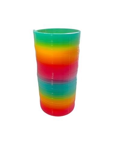 BLUECHOLON Mega Spirale, klassisch, XXL, aus Kunststoff, 13 x 11 cm, 15 x 8 cm, gewellt, fünfeckig und kreisförmig (Kreis 15 x 8) von BLUECHOLON