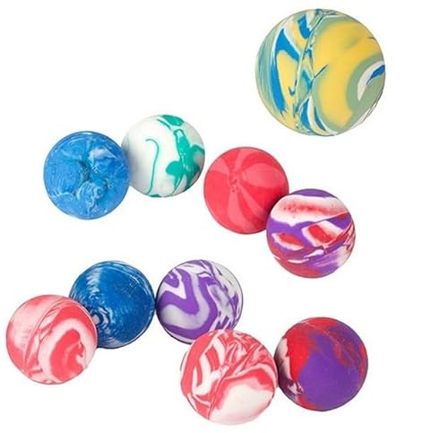 BLUECHOLON Springbälle, Bouncing Balls, Set mit 10 Stück, mehrfarbig, Spielzeug für Kinder von BLUECHOLON
